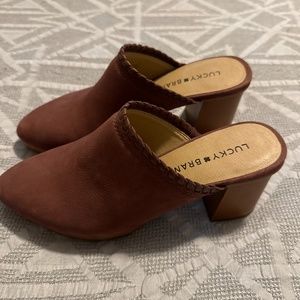 Lucky brand mules